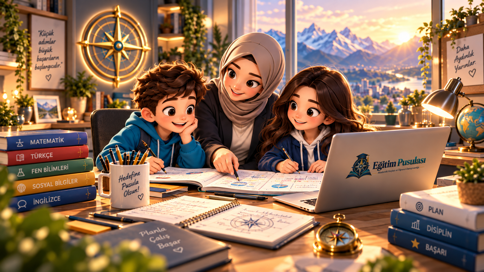 Eğitim Pusulası akademik koç ve öğrenciler